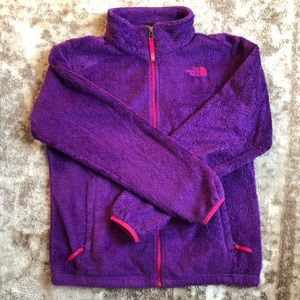 The North Face fuzzy jacket